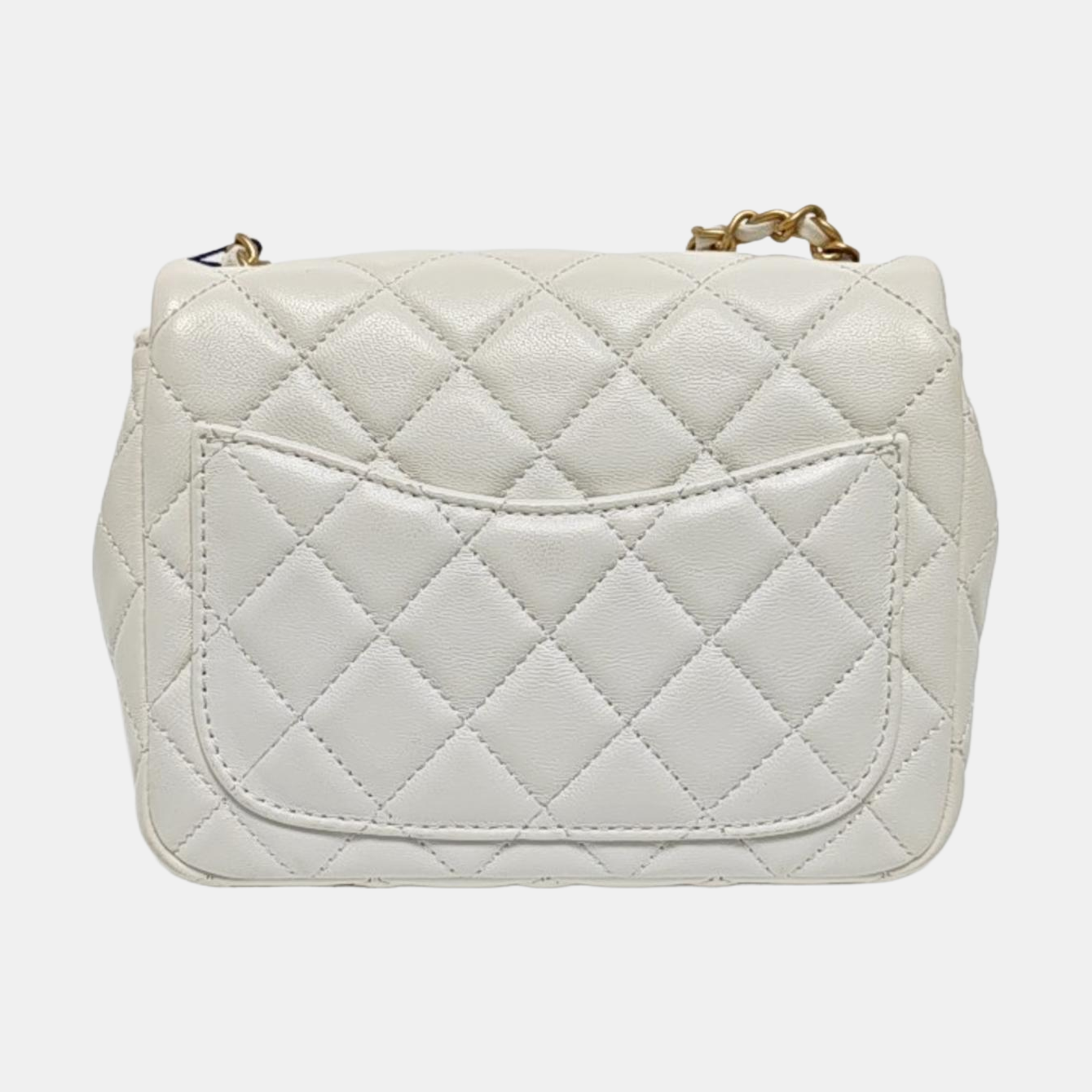 CLASSIC FLAP Mini Quilted Lambskin Green