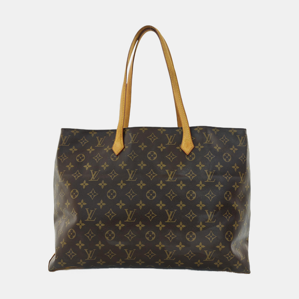 WILSHIRE GM Monogram Coated Canvas Brown