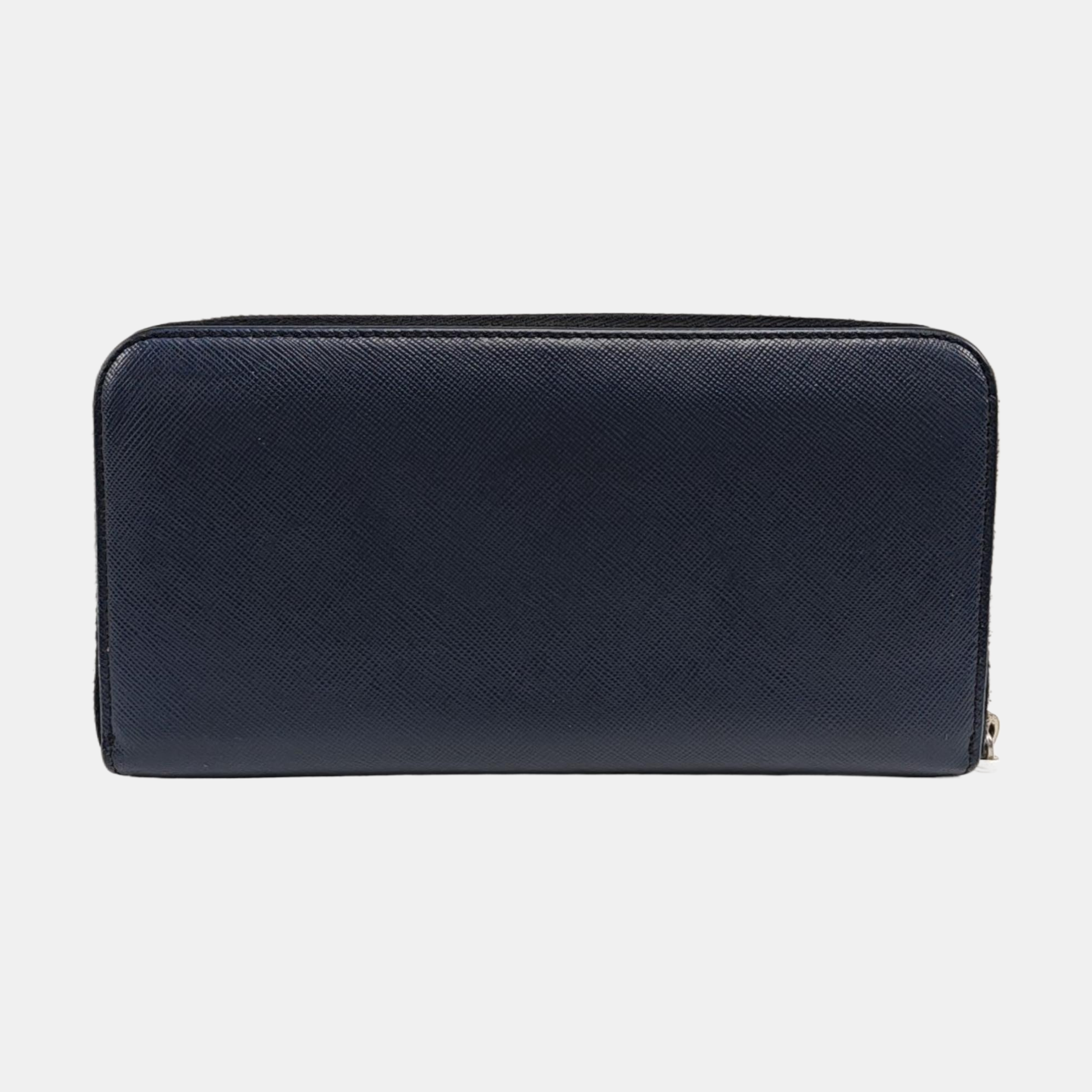 Saffiano Calfskin Wallet Blue