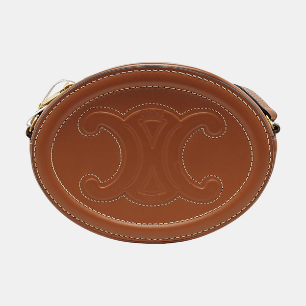 TRIOMPHE Small Calfskin Brown