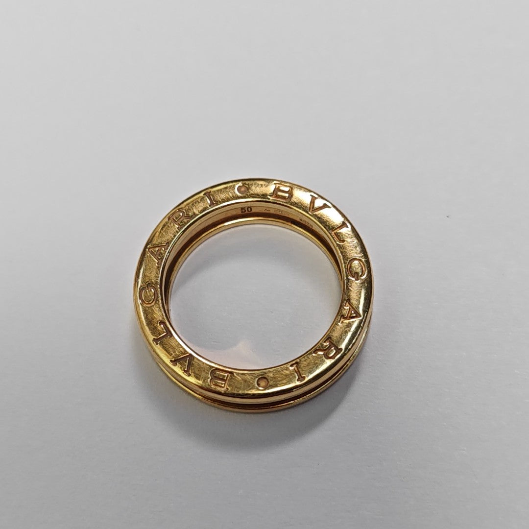 B.ZERO1 18k Gold Ring EU 50