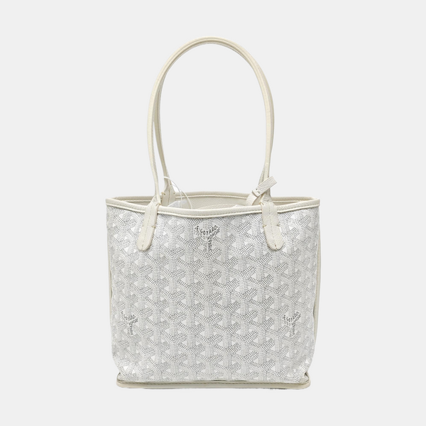 Anjou Mini Coated Canvas White