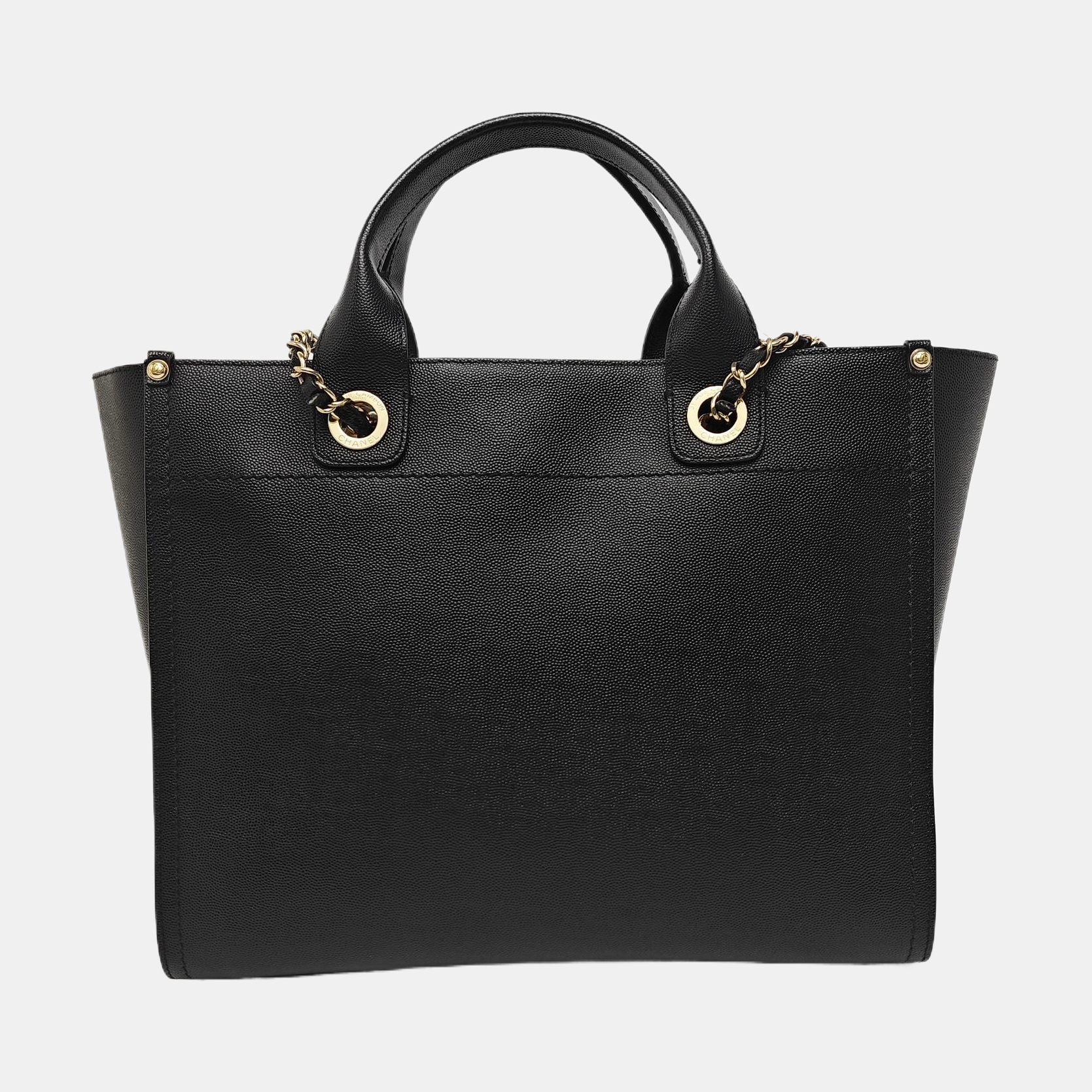 DEAUVILLE Small Calfskin Black