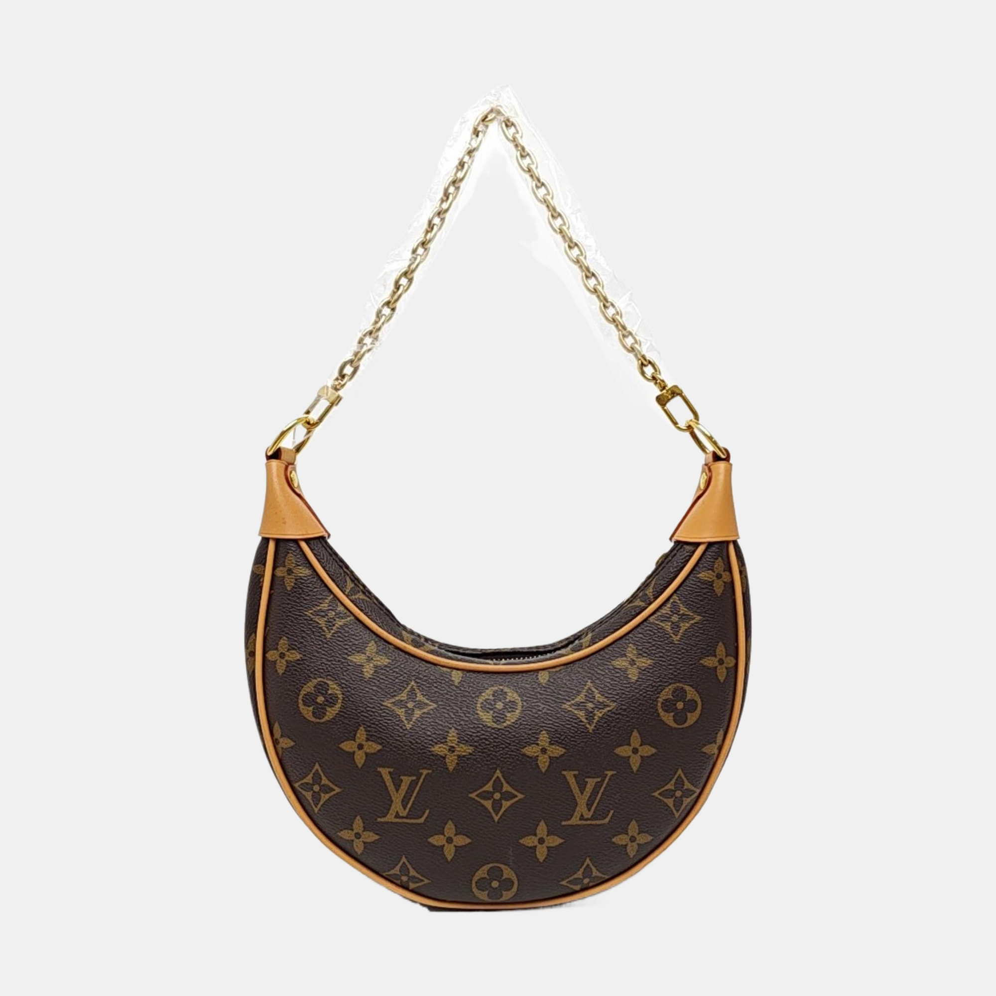 LOOP Monogram Coated Canvas Brown