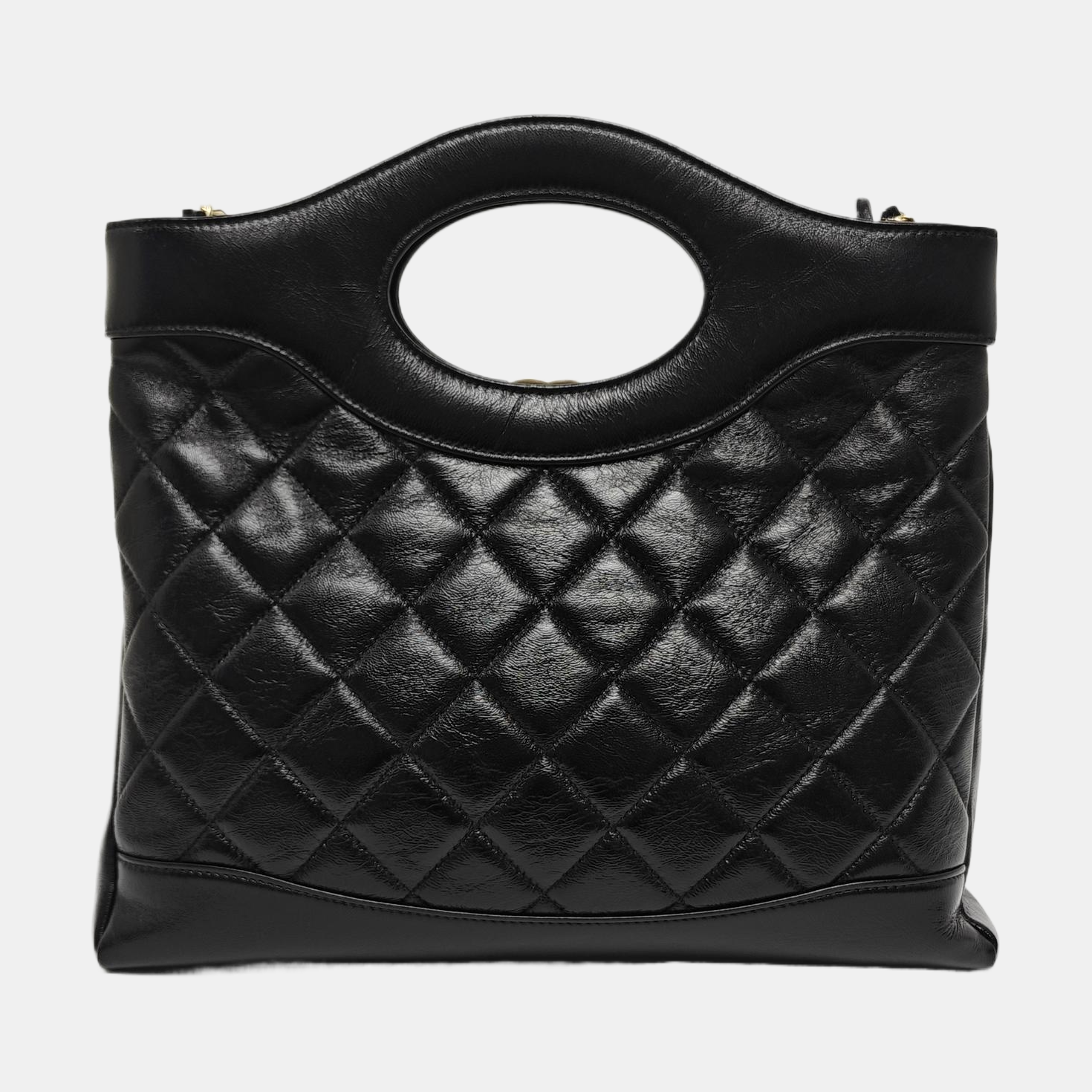 CHANEL 31 Quilted Lambskin Black