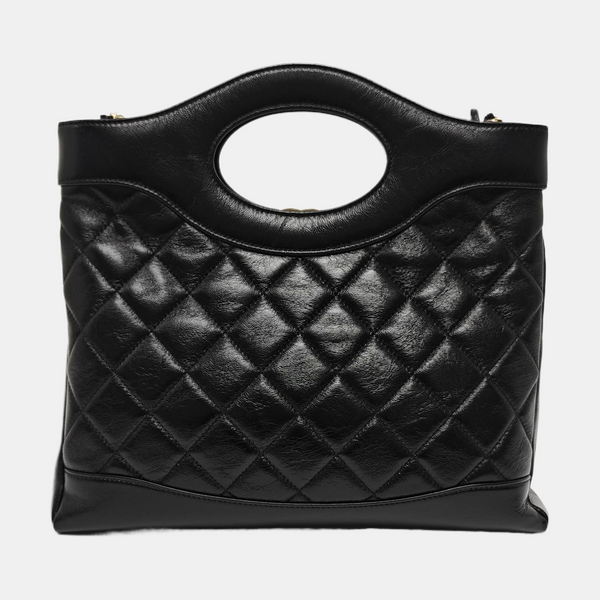CHANEL 31 Quilted Lambskin Black