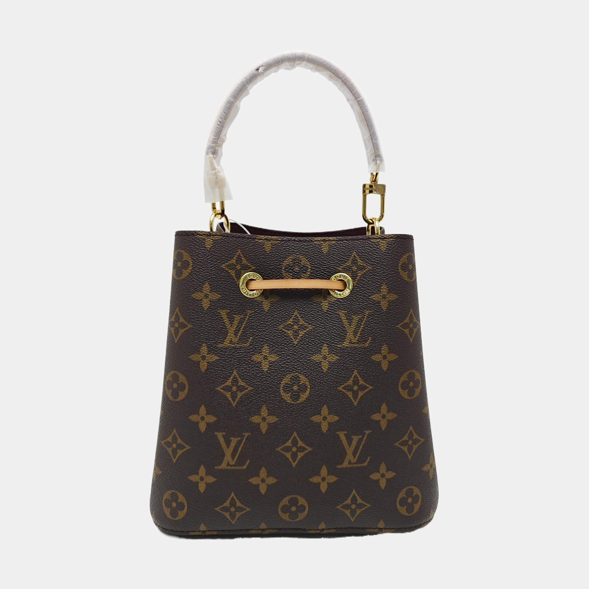 NÉONOÉ BB Monogram Coated Canvas Brown