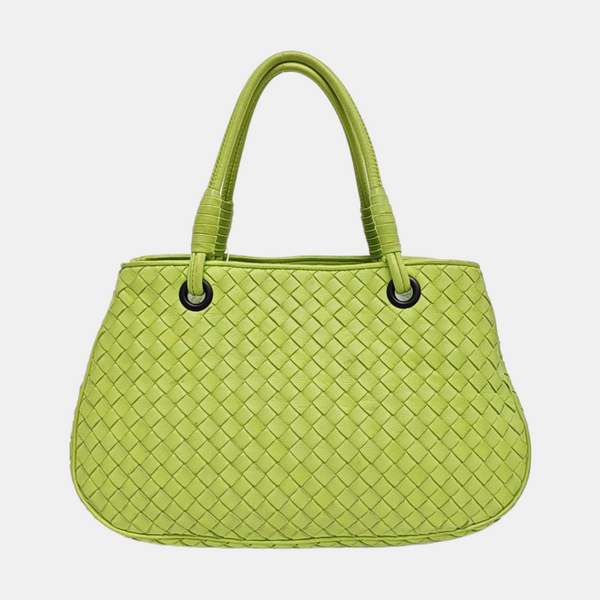 Lambskin Tote Bag Green
