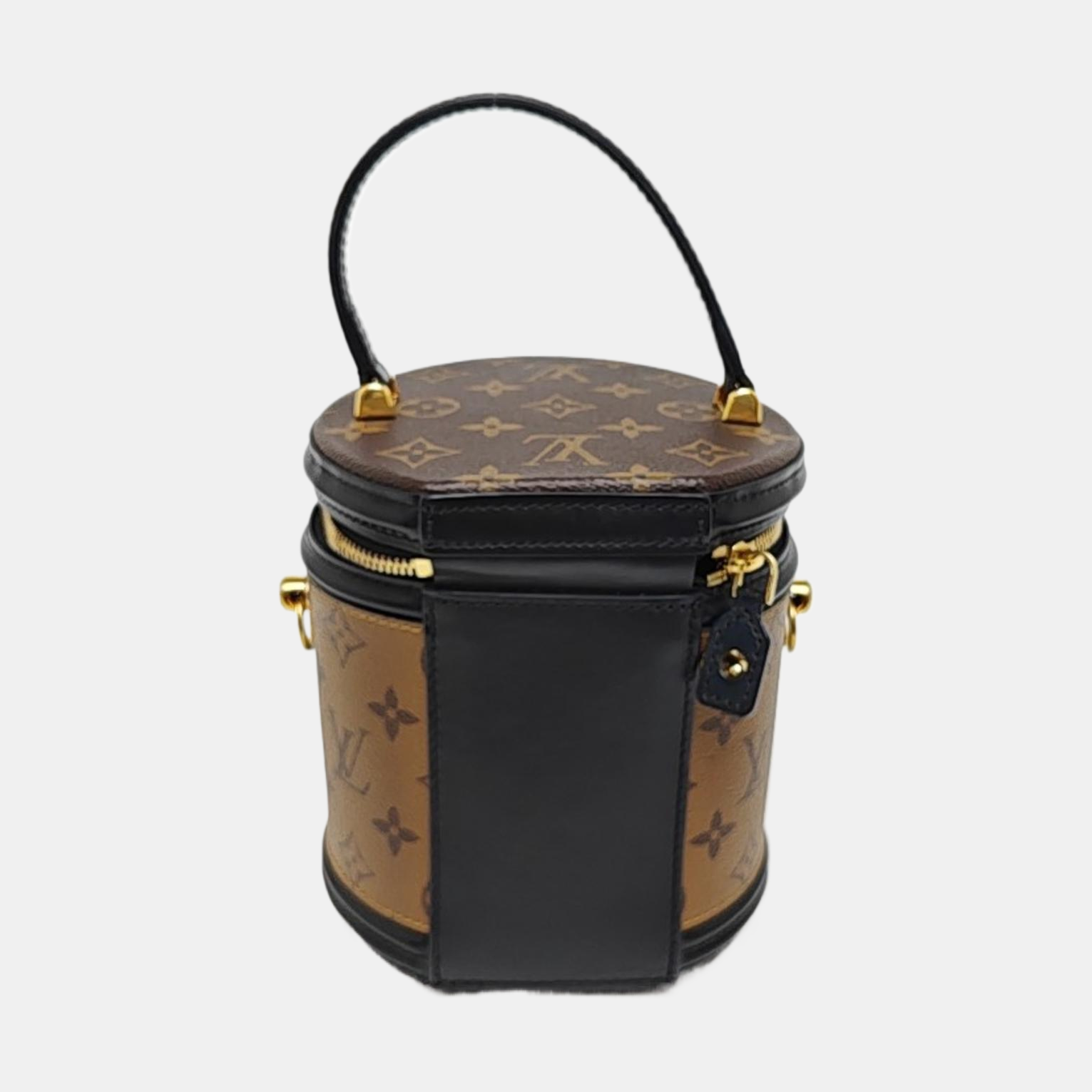 CANNES PM Monogram Coated Canvas Brown