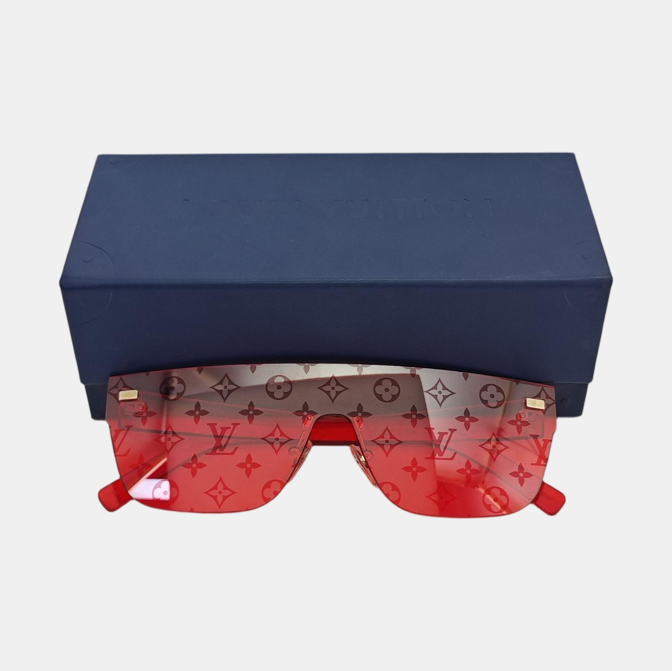 Synthetic Sunglasses Red