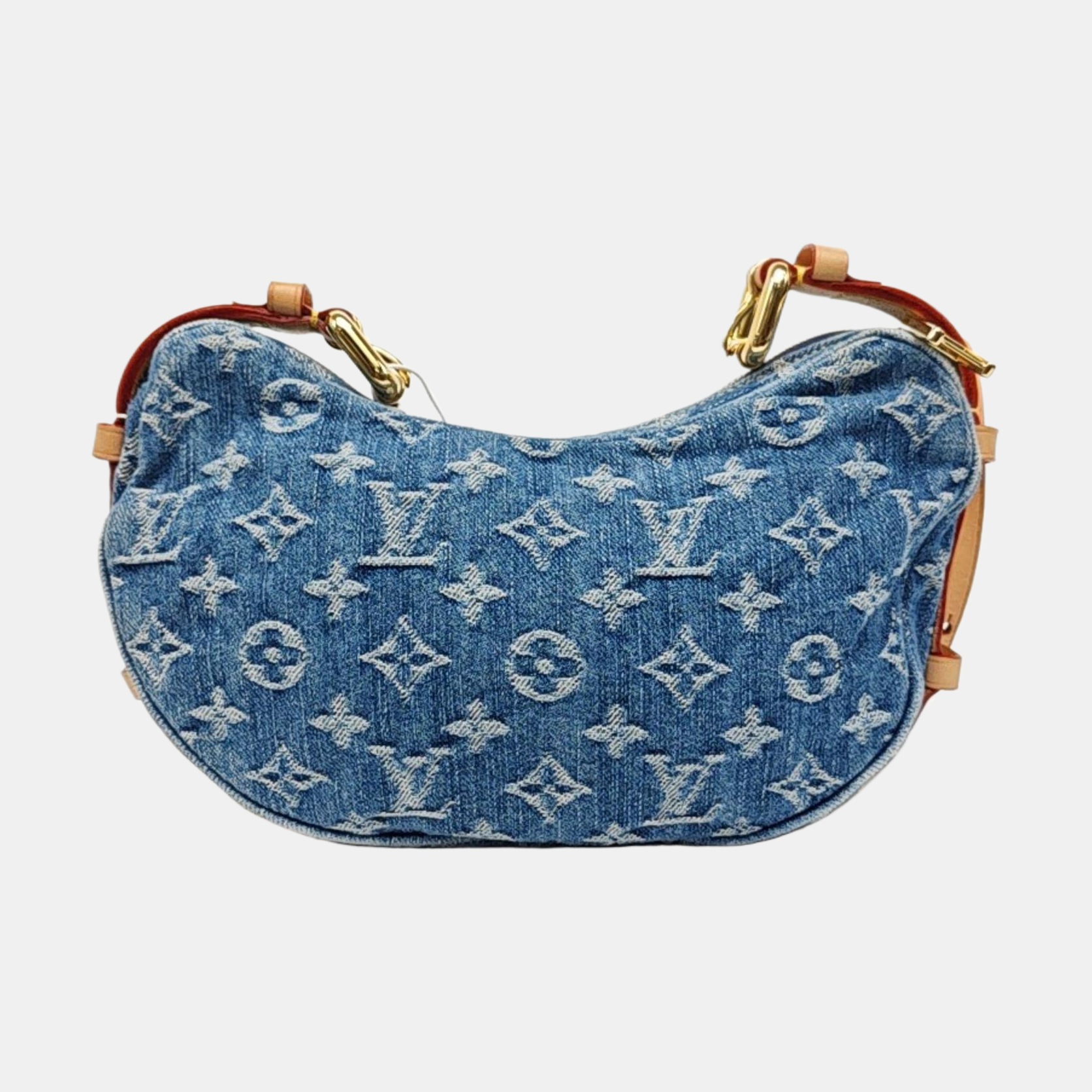 CROISSANT PM Monogram Canvas Blue