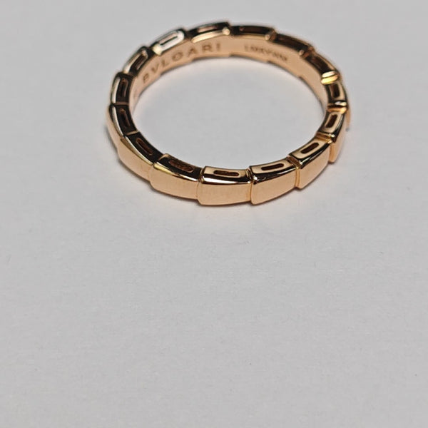 SERPENTI 18k Rose Gold Ring EU 60
