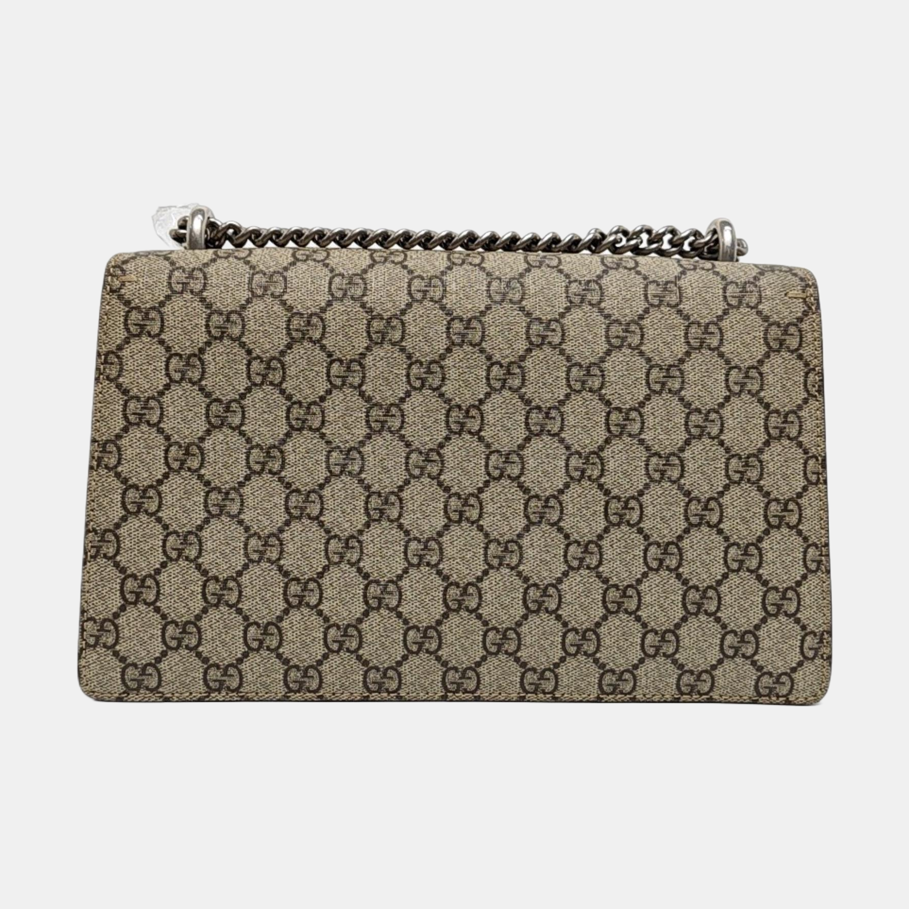 Authenticated pre-owned  Dionysus Small Monogram Coated Canvas Beige - Shoulder Bag at Looply