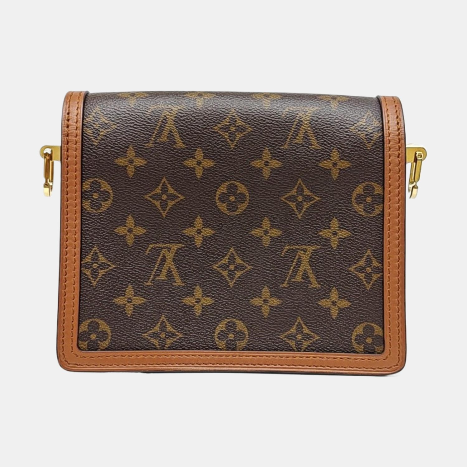 DAUPHINE Mini Coated Canvas Brown