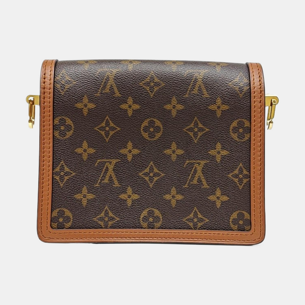 DAUPHINE Mini Coated Canvas Brown