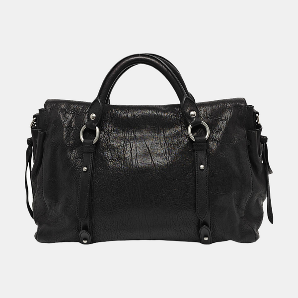 Calfskin Tote Bag Black