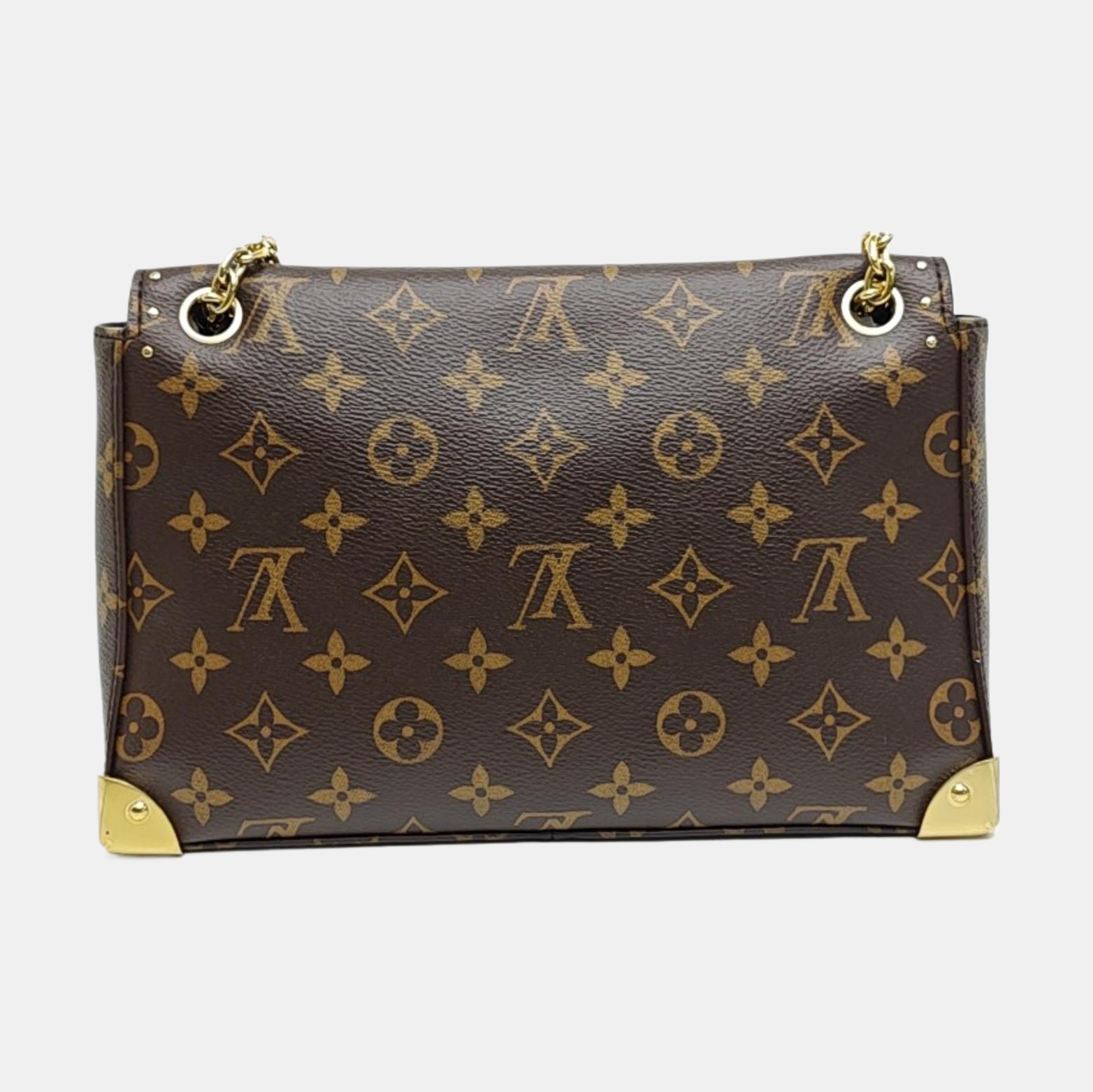 TRUNKIE Monogram Coated Canvas Brown