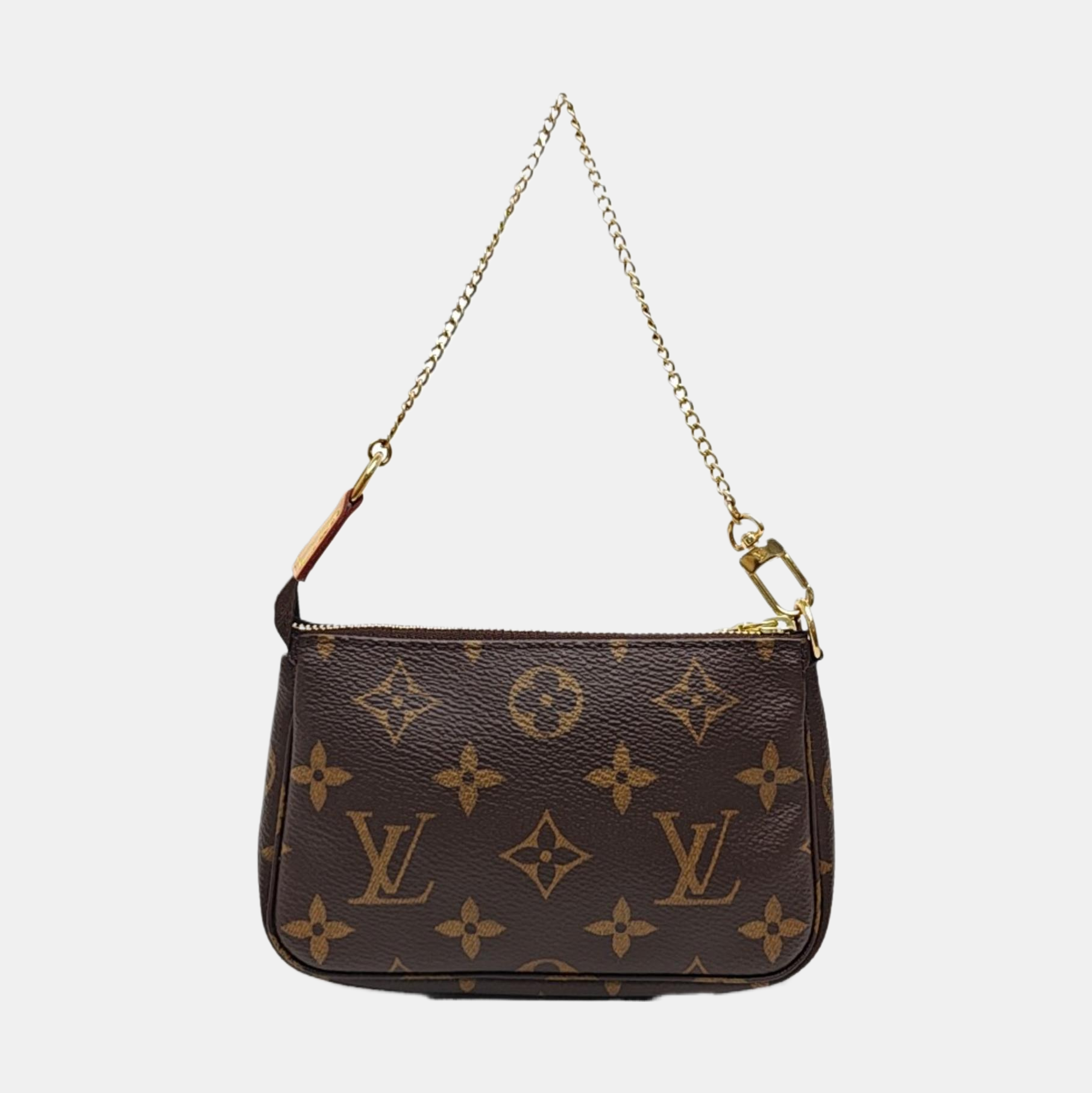 ACCESSOIRES Mini Monogram Coated Canvas Brown