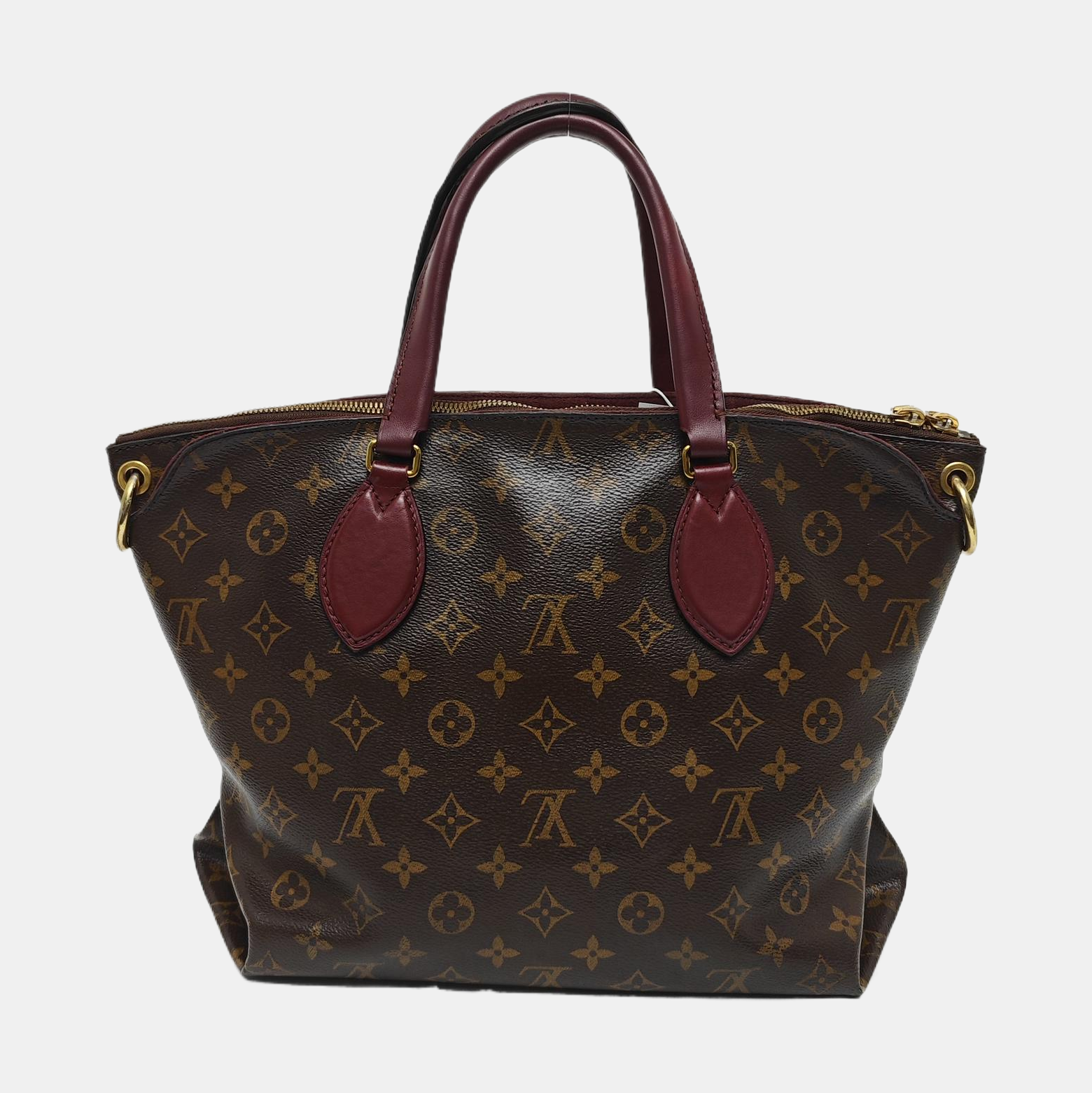 FLOWER Monogram Coated Canvas Brown