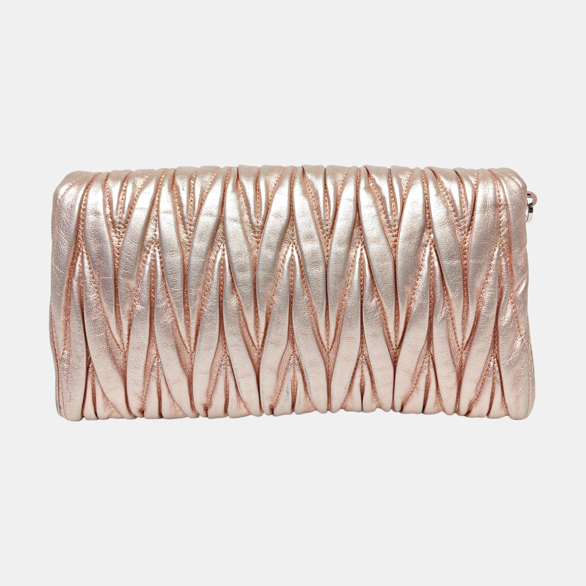 Quilted Lambskin Shoulder Bag Pink