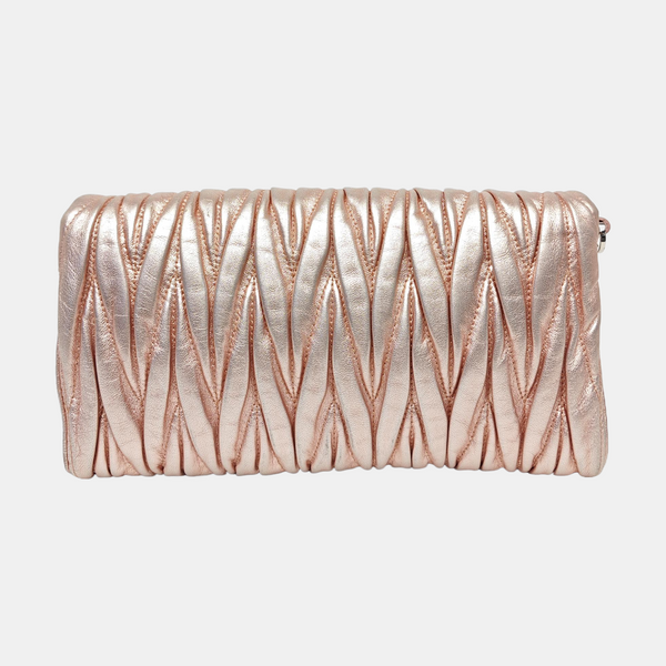 Quilted Lambskin Shoulder Bag Pink