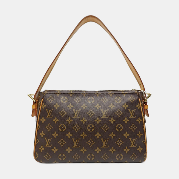 VIVA CITE Monogram Coated Canvas Brown