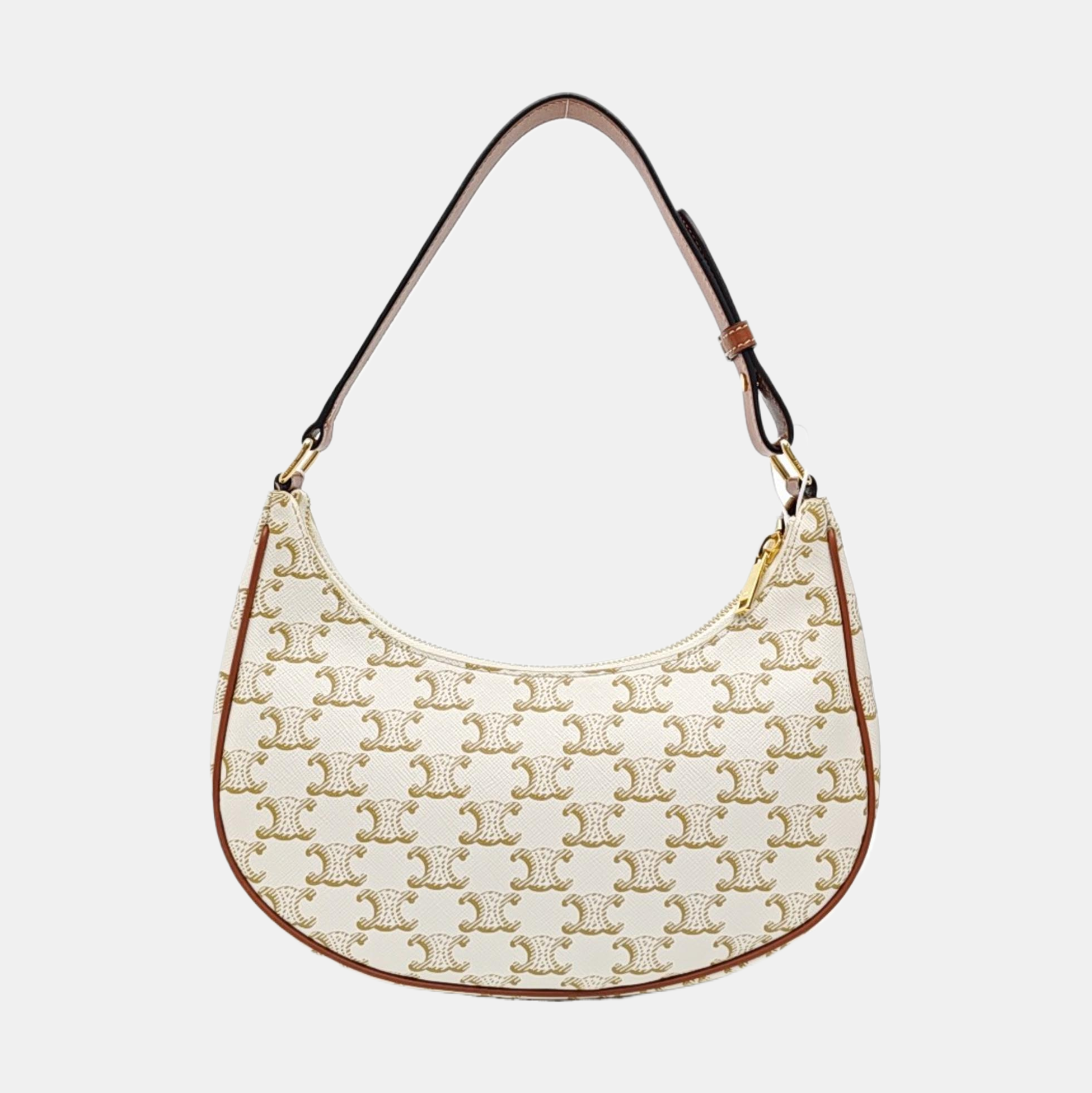 AVA Medium Coated Canvas White