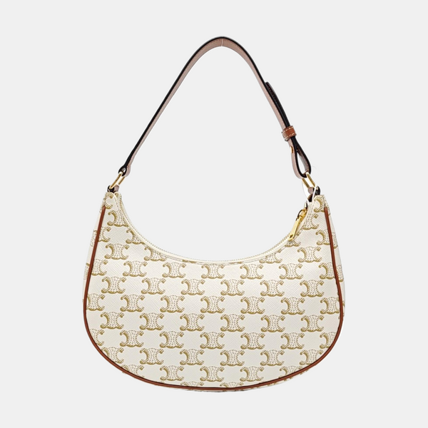 AVA Medium Coated Canvas White