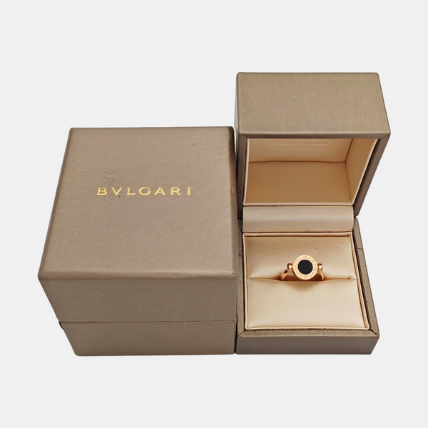 BVLGARI BVLGARI 18k Rose Gold Ring EU 52