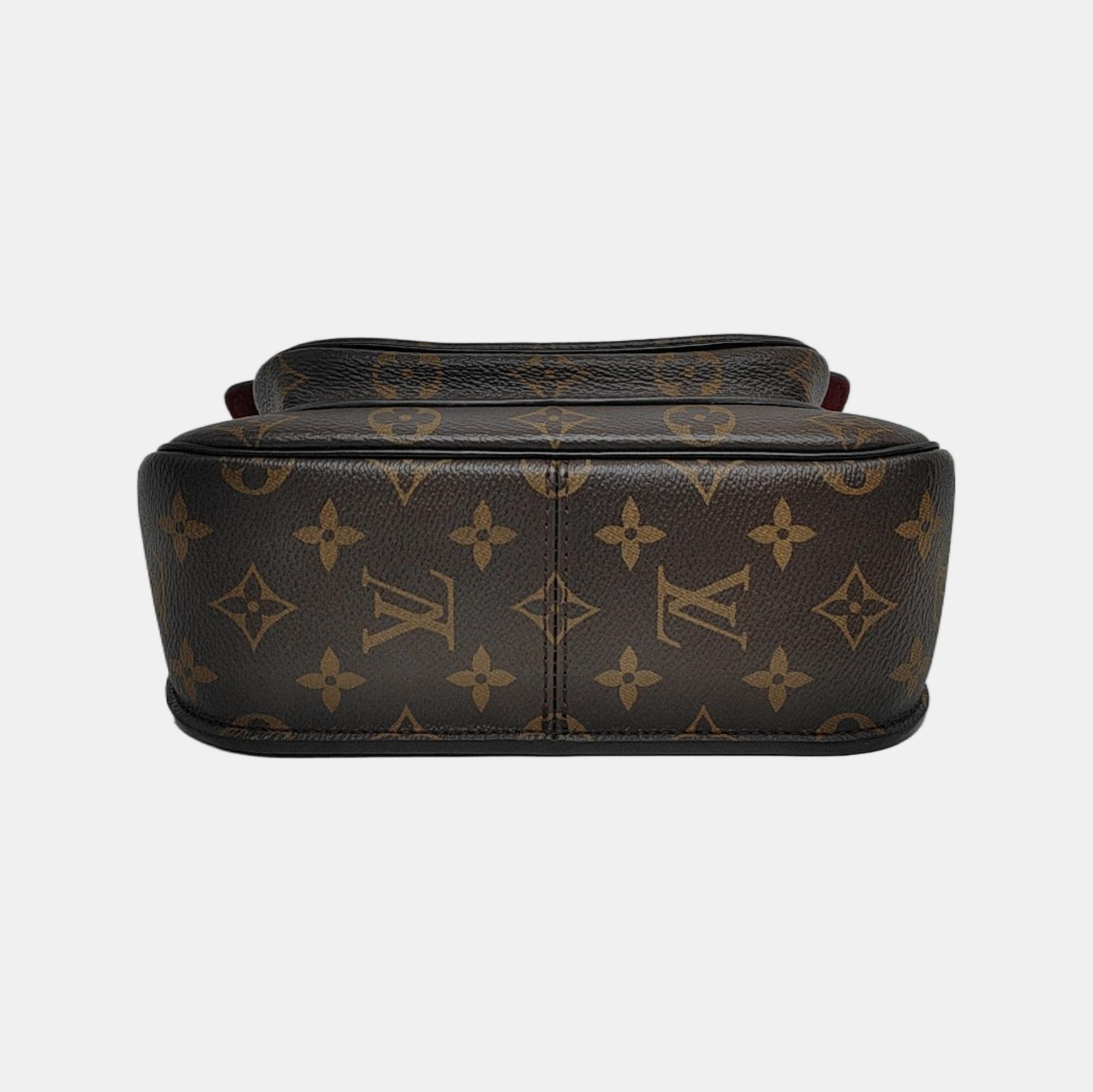 PASSY Monogram Coated Canvas Brown
