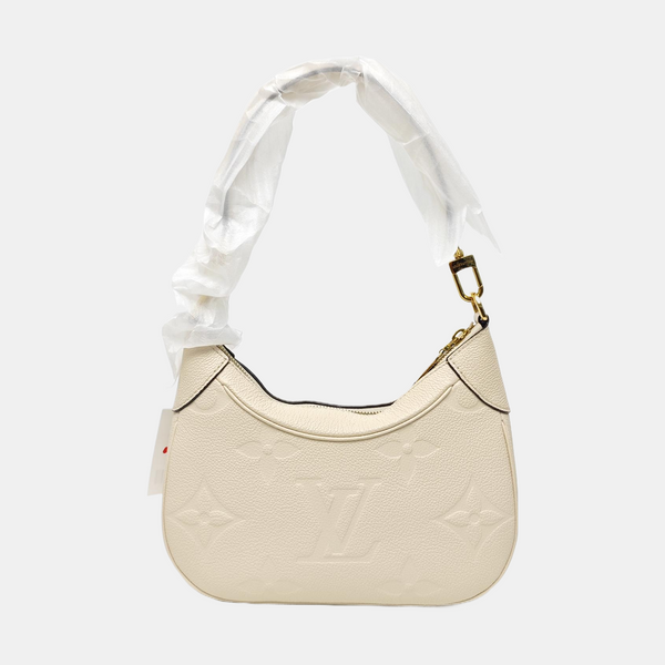 BAGATELLE Monogram Calfskin White