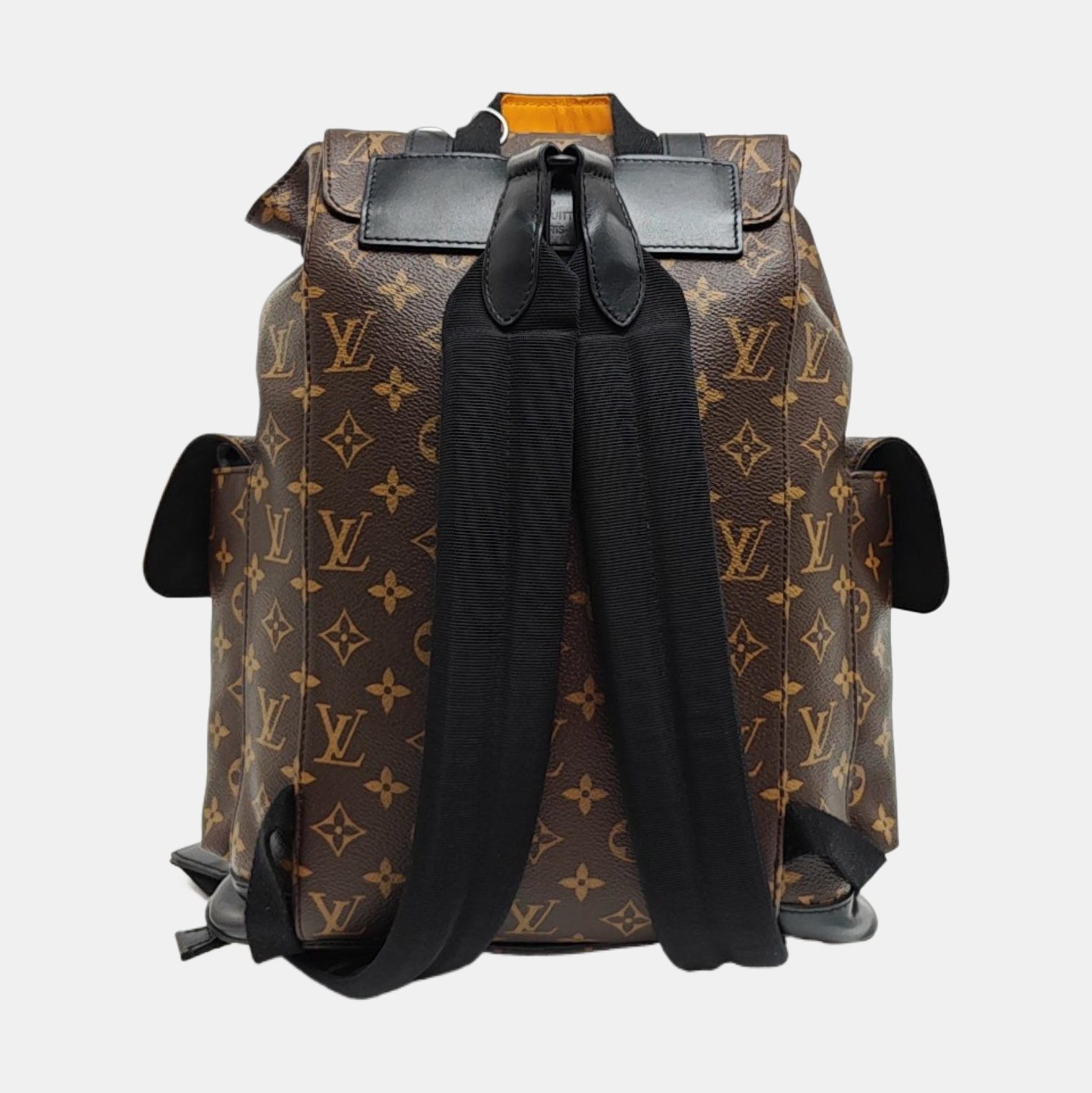 CHRISTOPHER PM Monogram Coated Canvas Brown