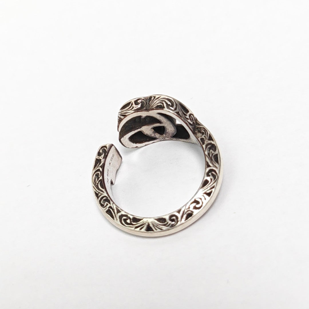 GG Running 925 Sterling Silver Ring EU 50
