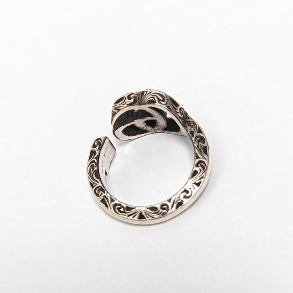 GG Running 925 Sterling Silver Ring EU 50