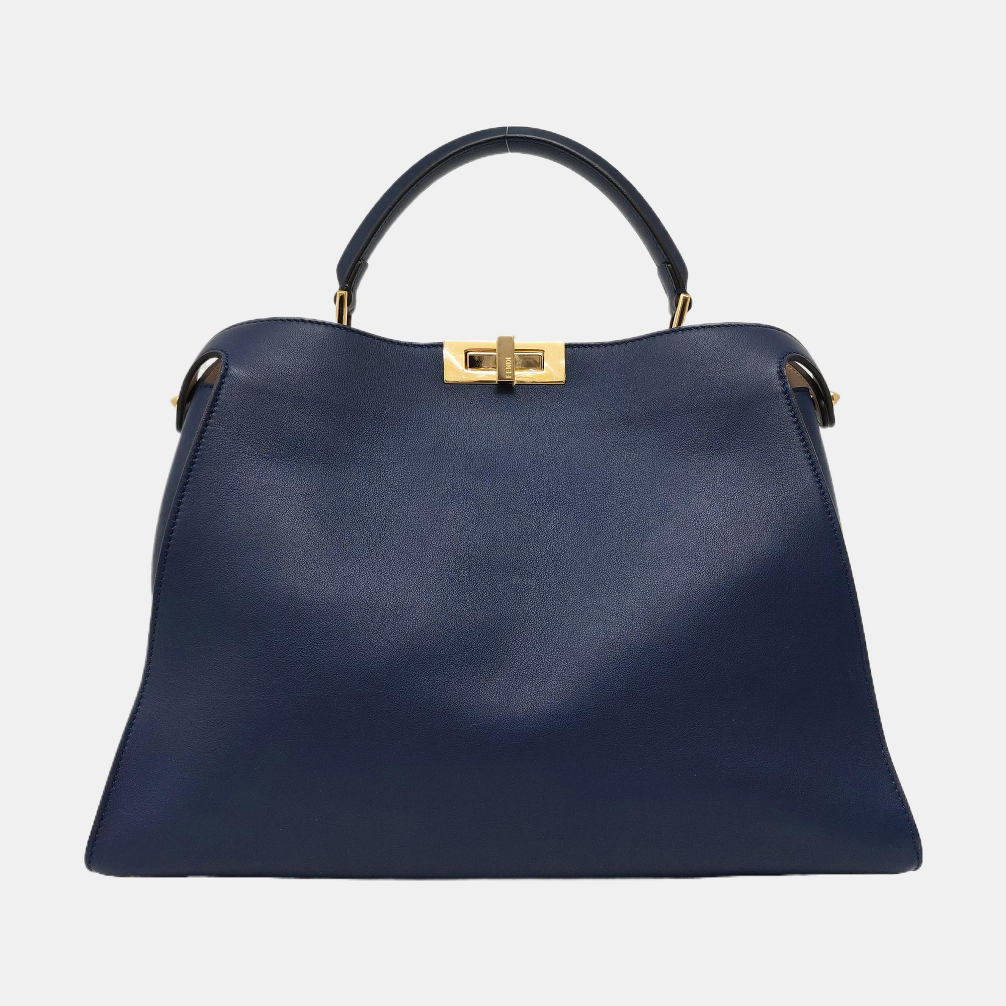 Authenticated pre-owned  Peekaboo  Essential Calfskin Blue - Shoulder Bag at Looply