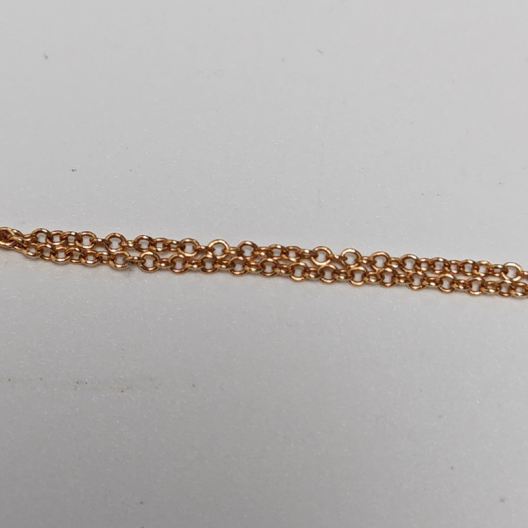 Atlas 18k Rose Gold Necklace