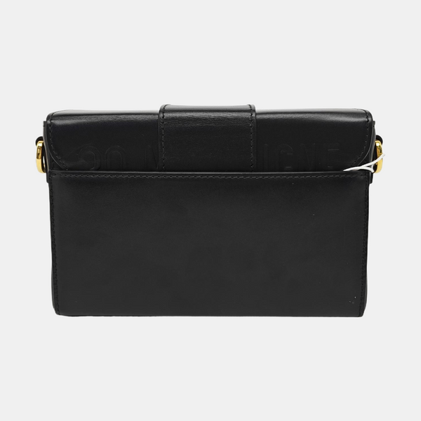 30 Montaigne Mini Calfskin Black