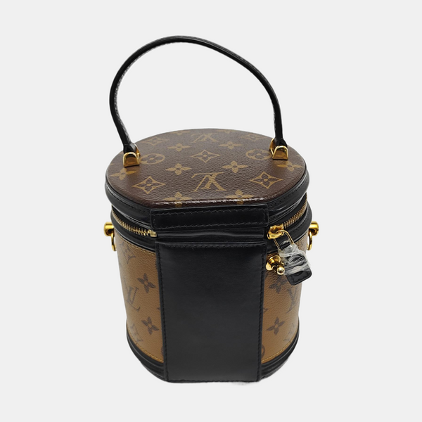 CANNES PM Monogram Coated Canvas Brown