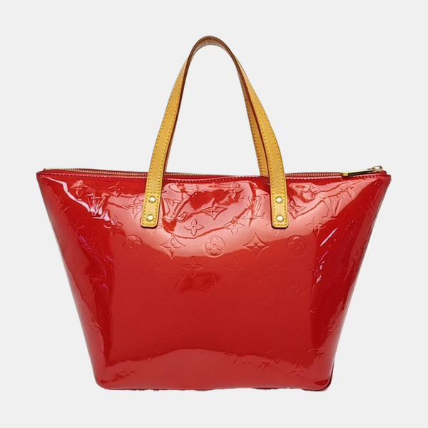 BELLEVUE Monogram Patent Leather Red
