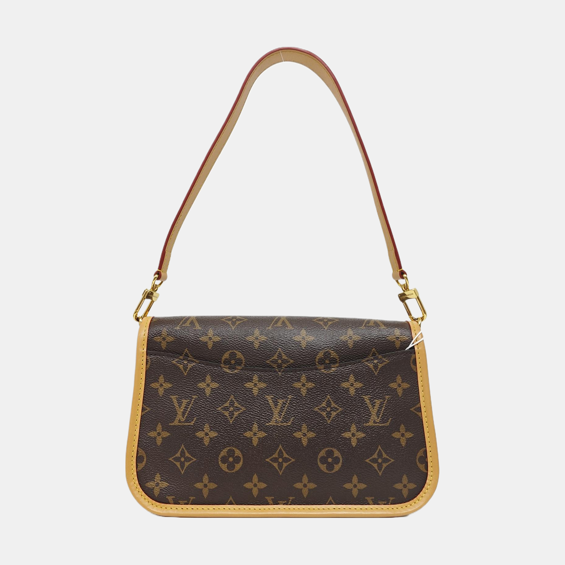 DIANE Monogram Coated Canvas Brown
