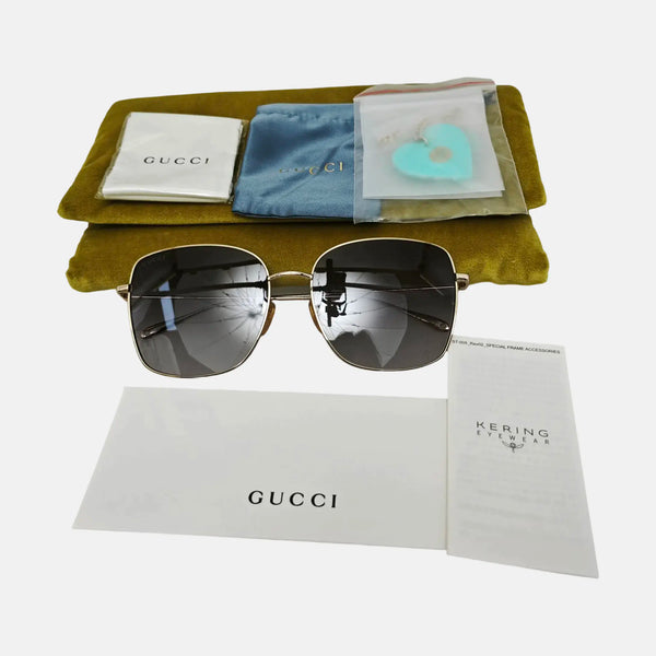 Metal Sunglasses Gray
