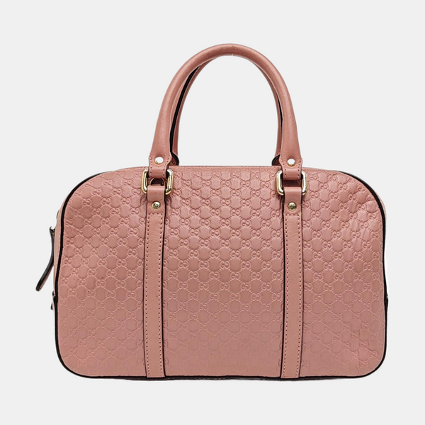 Microguccissima Monogram Calfskin Pink