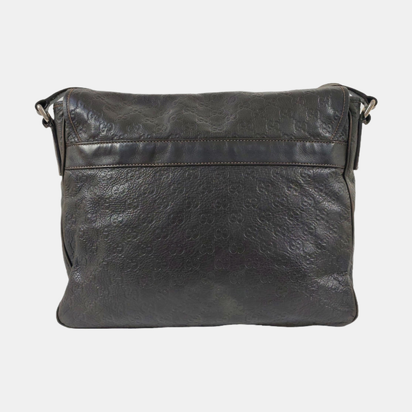 GG Imprime Monogram Calfskin Brown