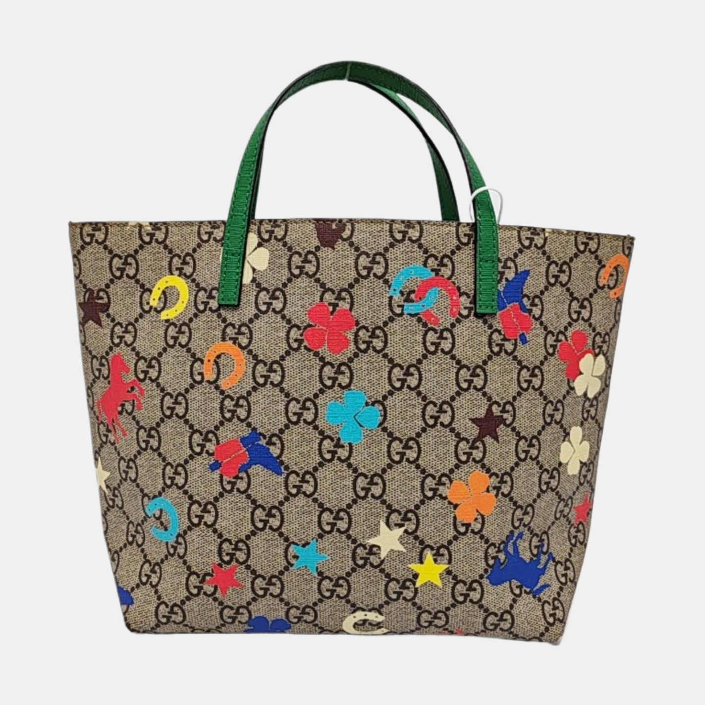 GG Imprime Coated Canvas Beige