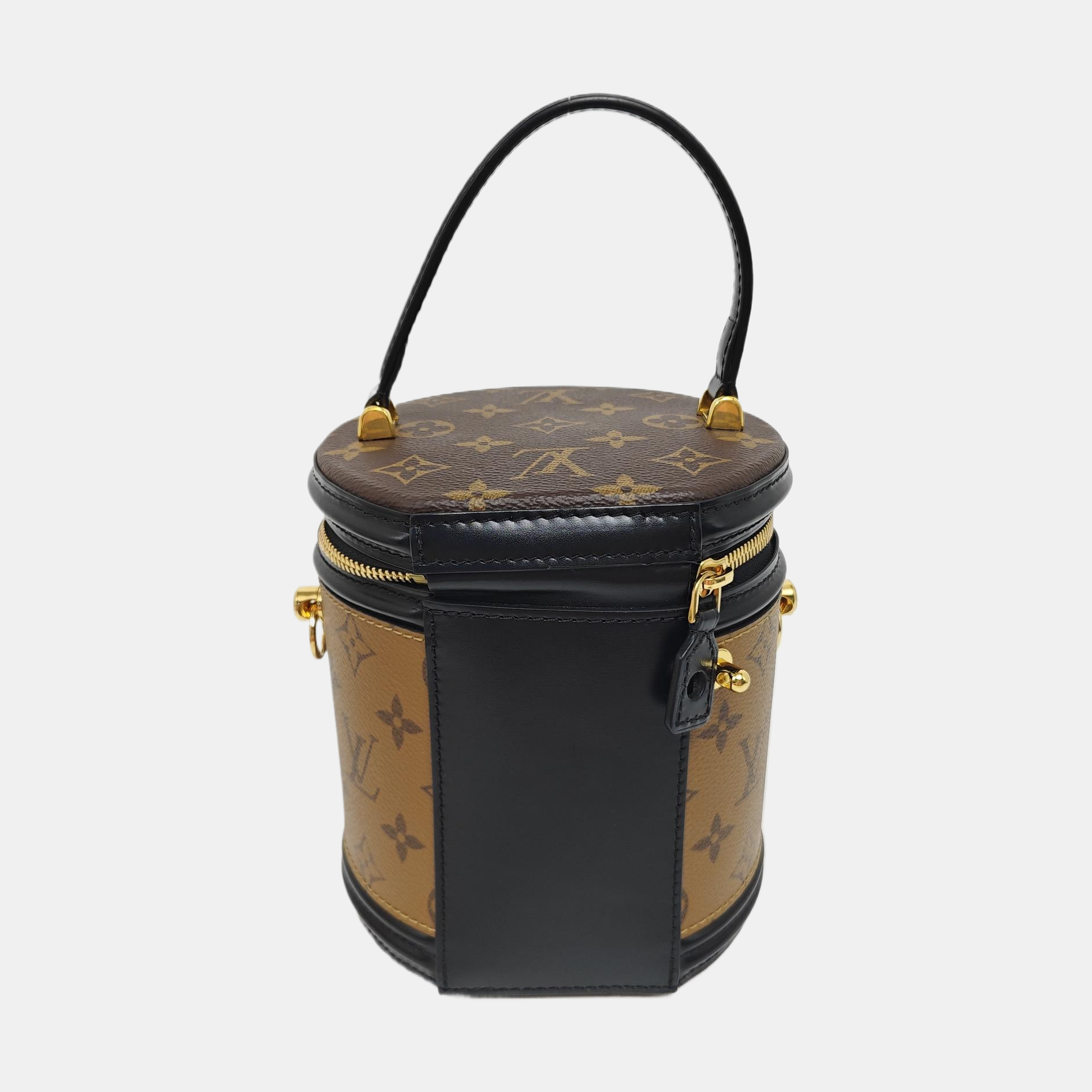 CANNES PM Monogram Coated Canvas Brown