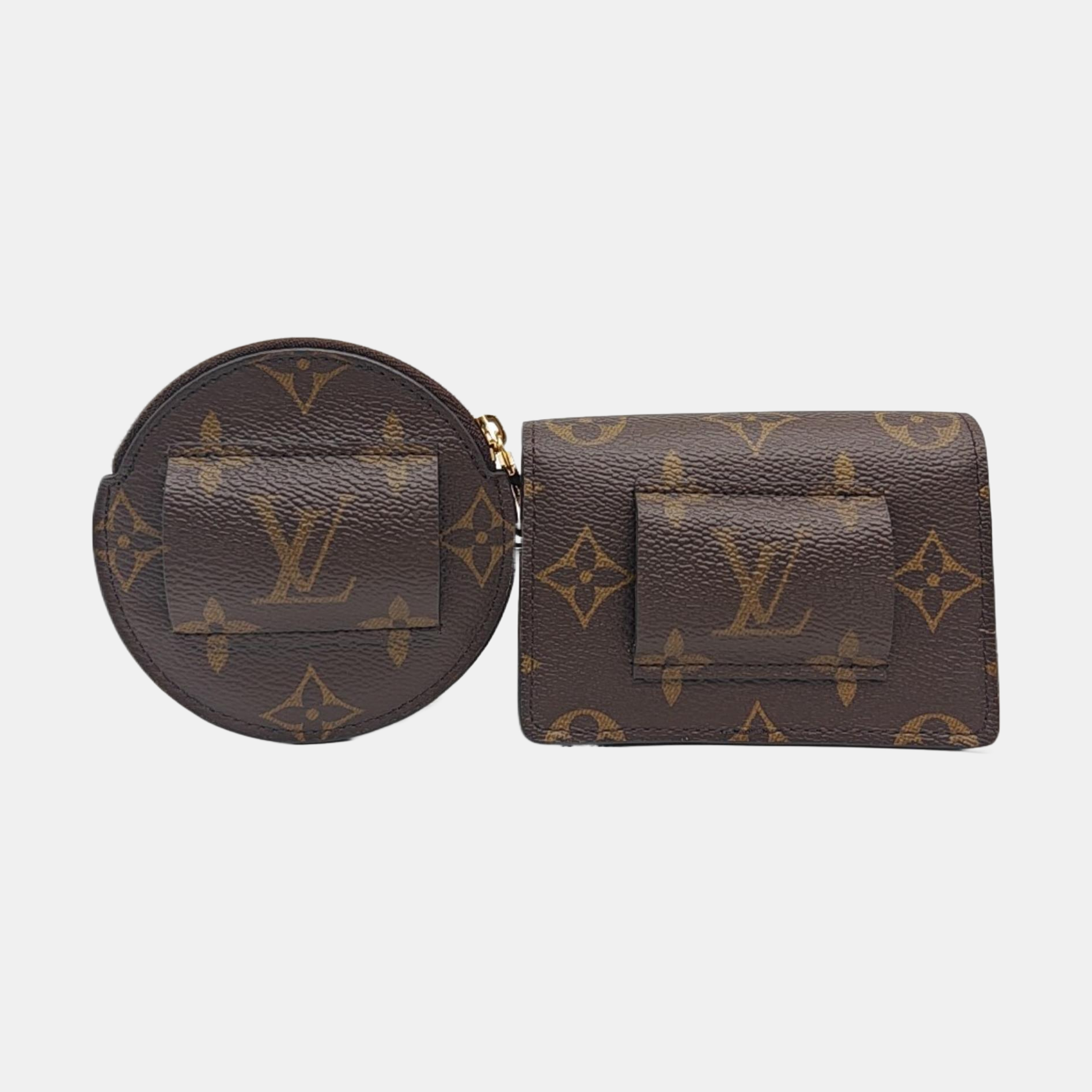 CEINTURE DAILY Monogram Coated Canvas Brown