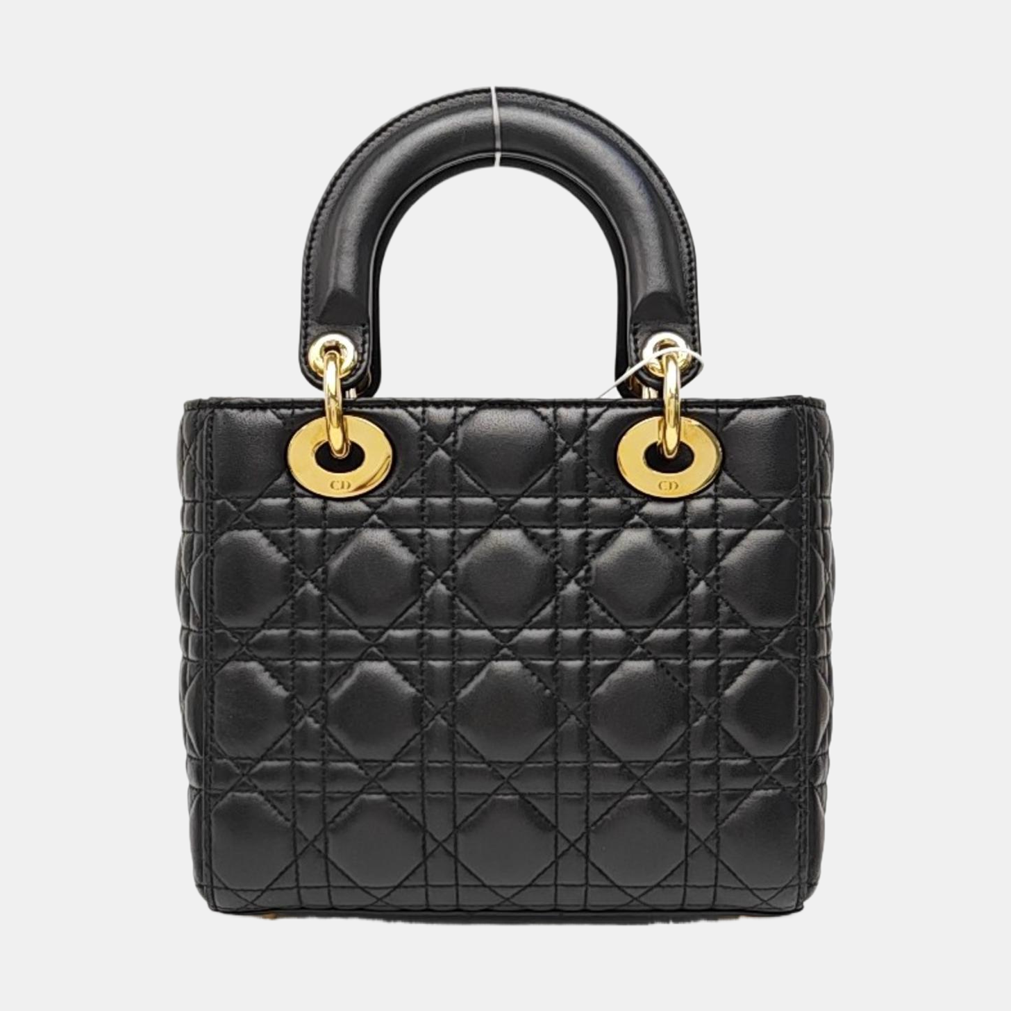 Lady Dior Small Cannage Lambskin Black