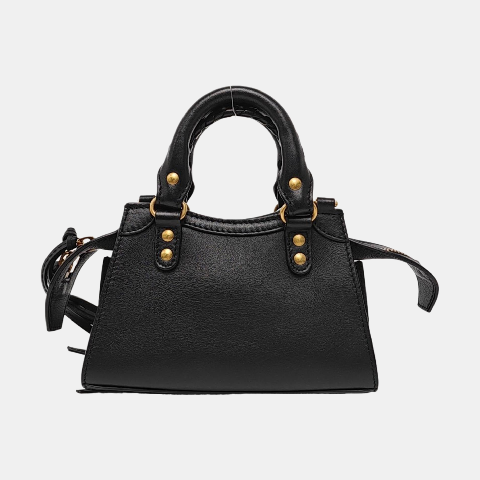 Neo Classic Mini Calfskin Black