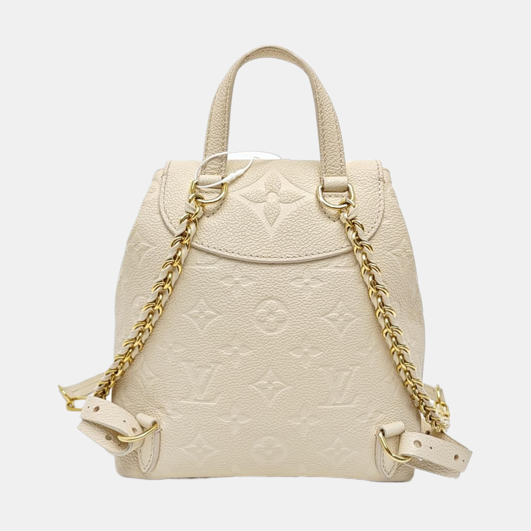 BACKUP Monogram Calfskin White