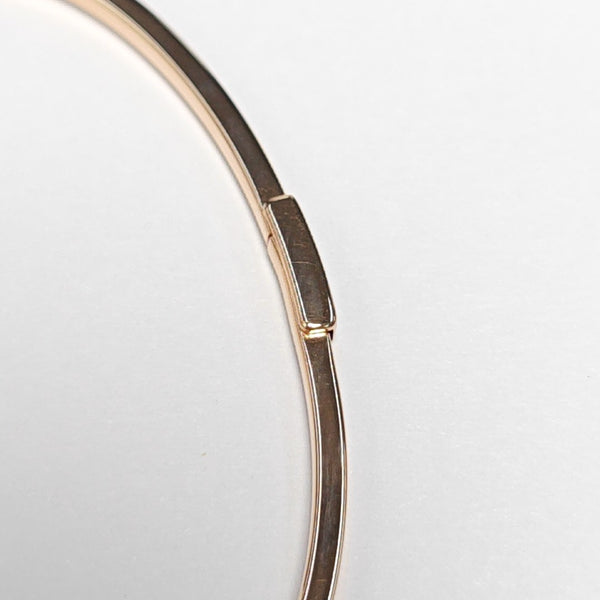 18k Rose Gold Bangle